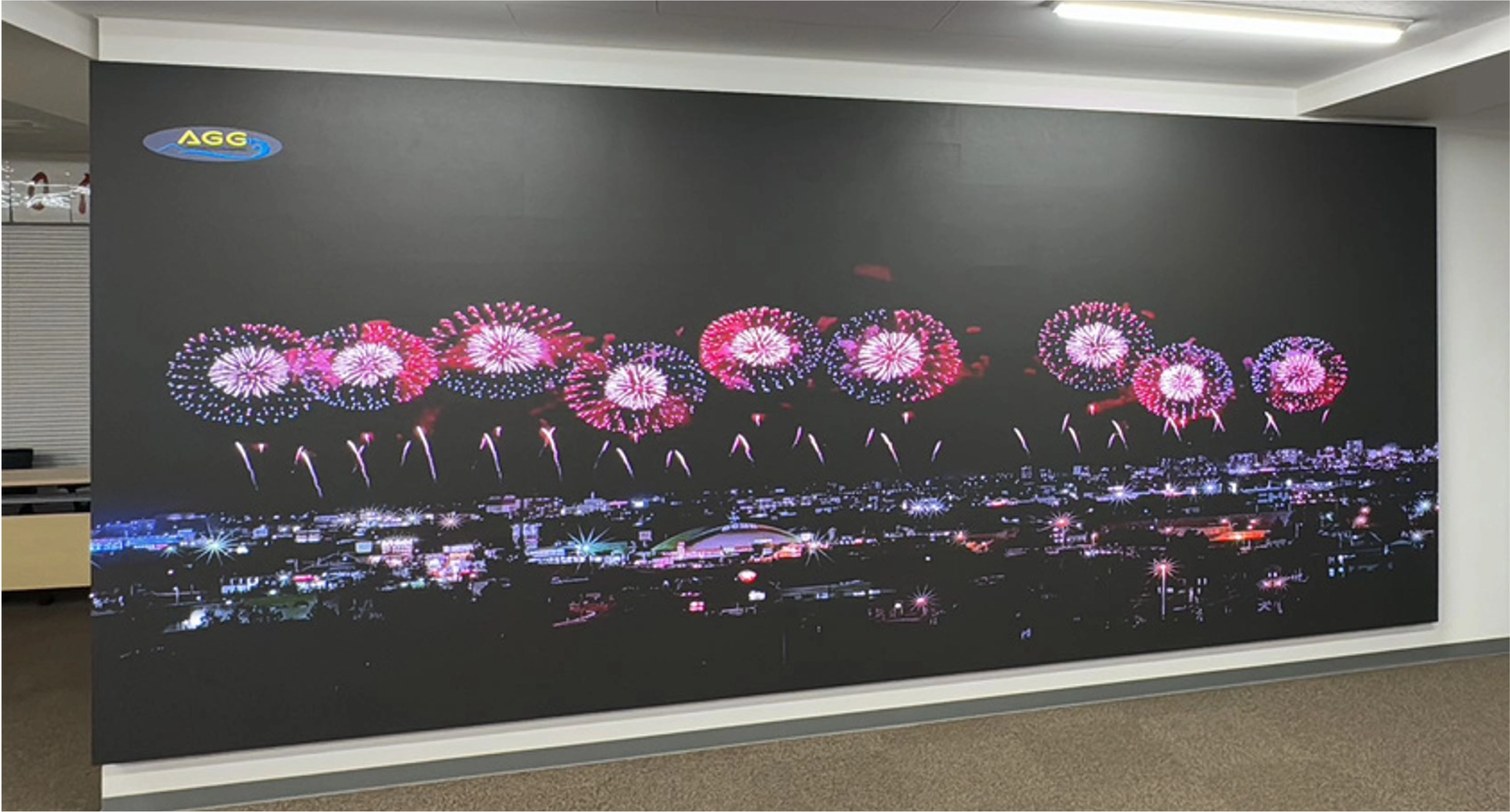 LED販売・設置 (P2.6mm_W5.12m×H2.24m)