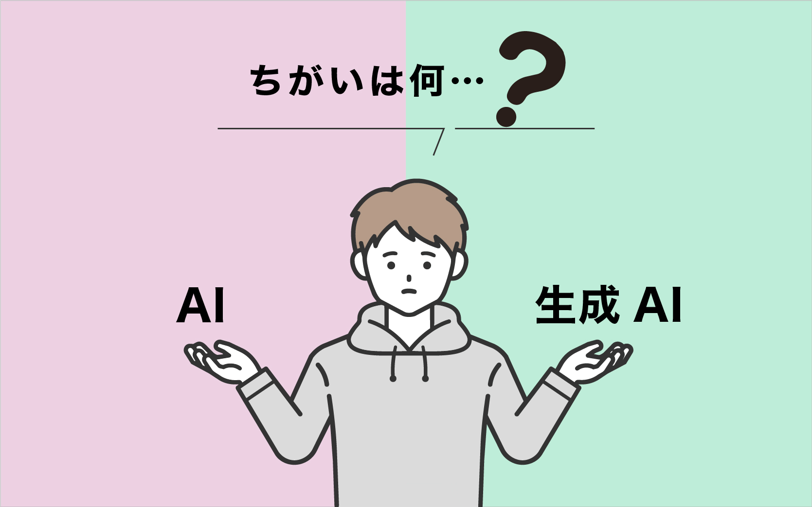 AIと生成AI違いは何？